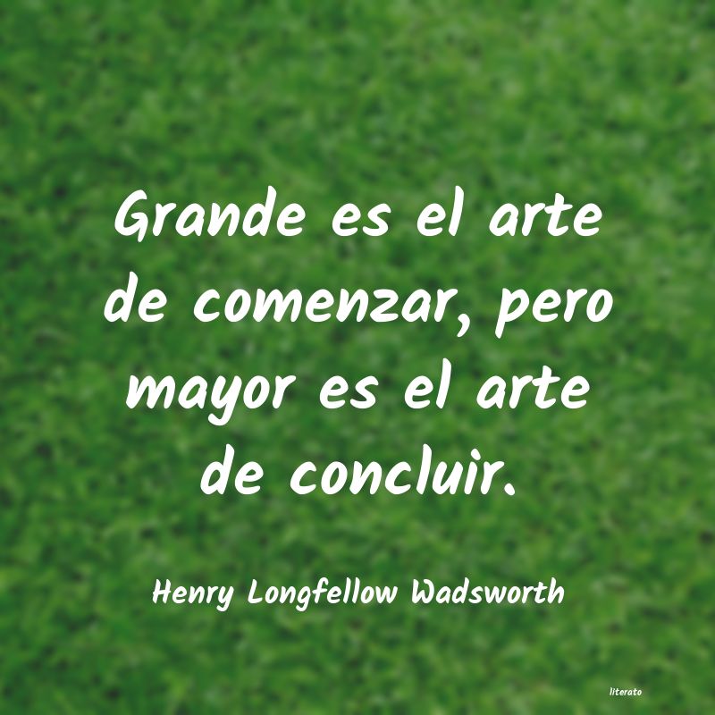 Frases de Henry Longfellow Wadsworth