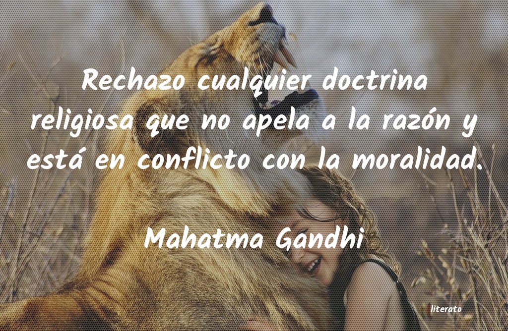 frases de Mahatma Gandhi