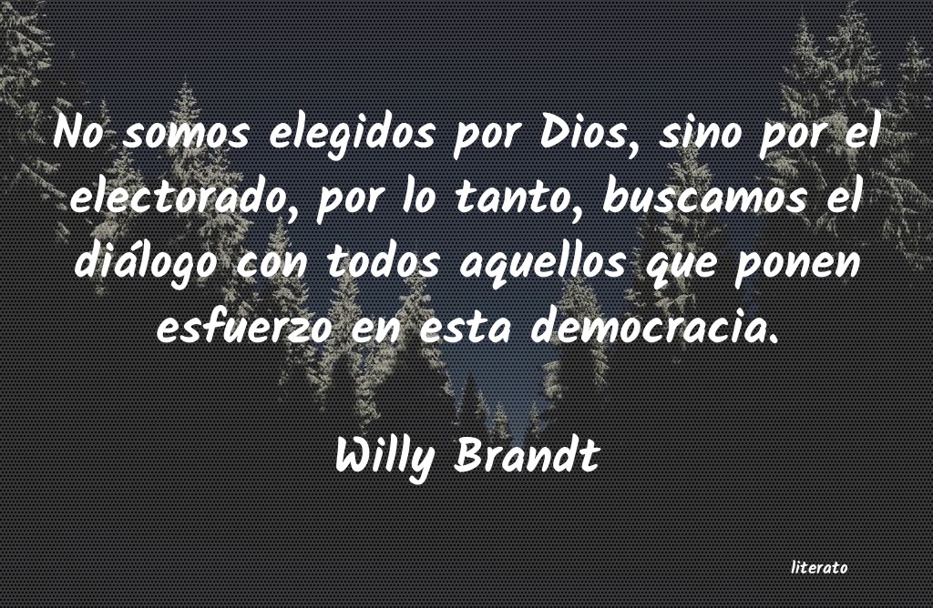 Frases de Willy Brandt