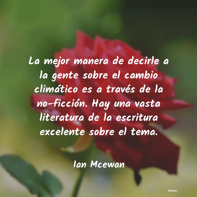 Frases de Ian Mcewan