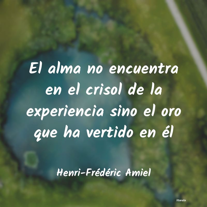 Frases de Henri-Frédéric Amiel