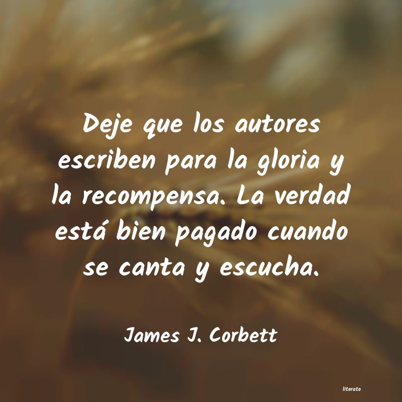 frases de James J. Corbett