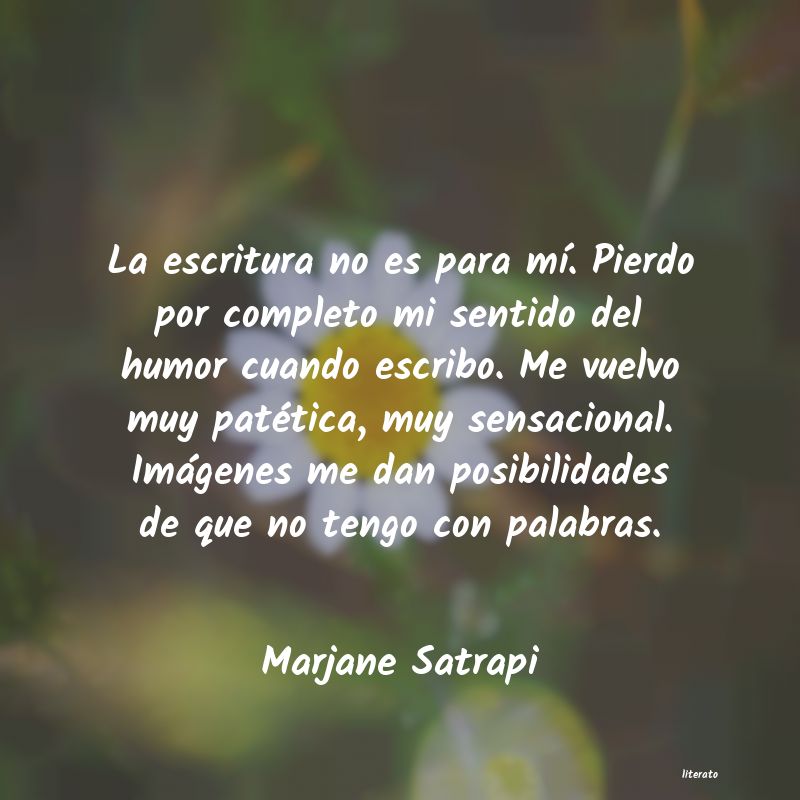 Frases de Marjane Satrapi