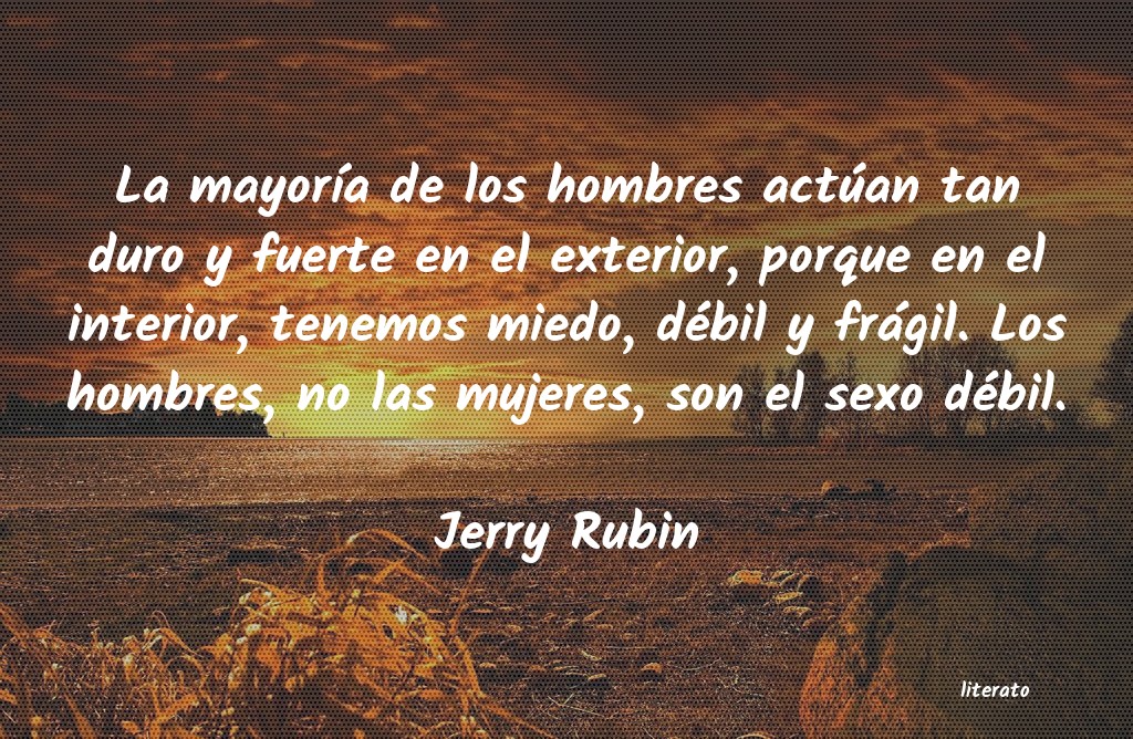 frases de Jerry Rubin