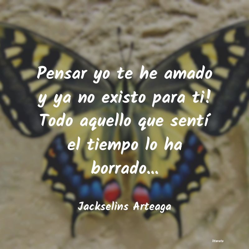 frases de Jackselins Arteaga