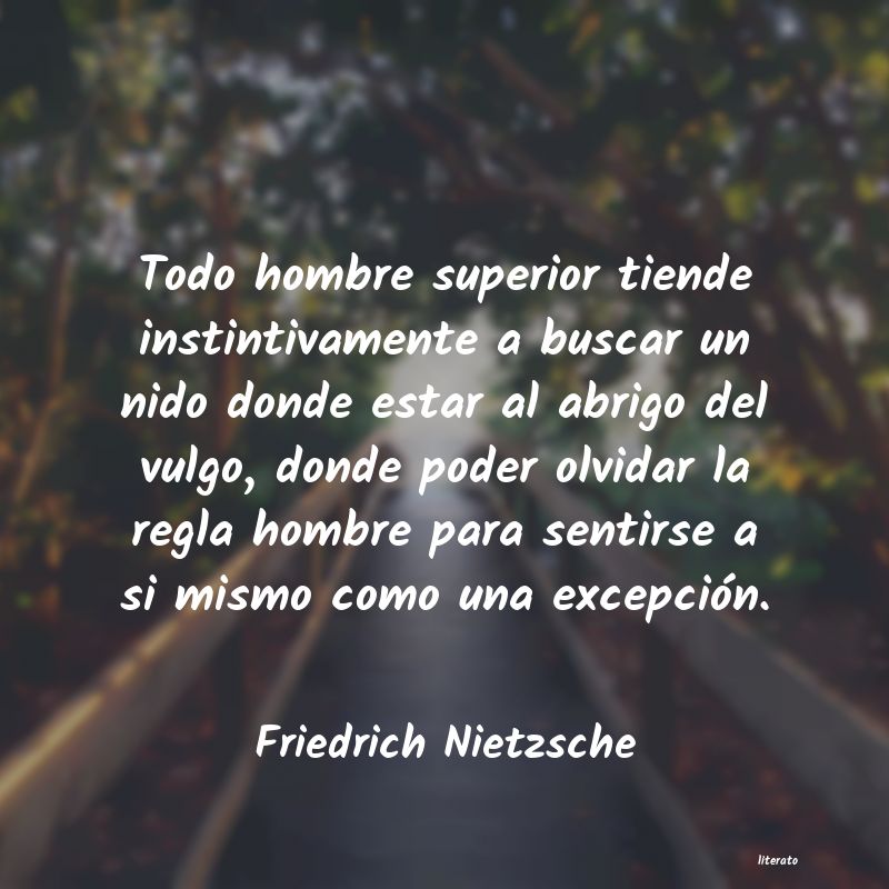 Frases de Friedrich Nietzsche