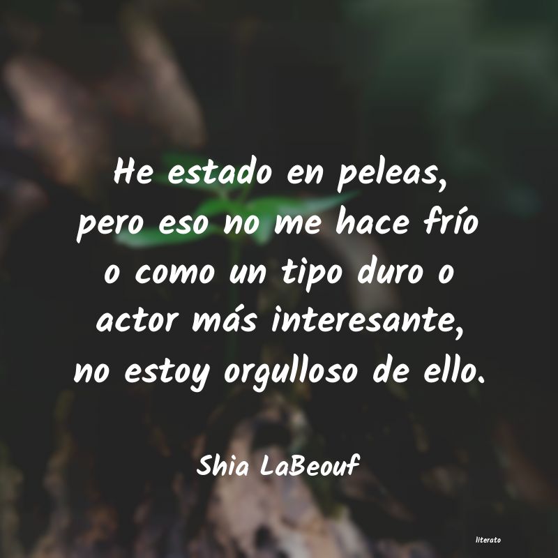 Frases de Shia LaBeouf