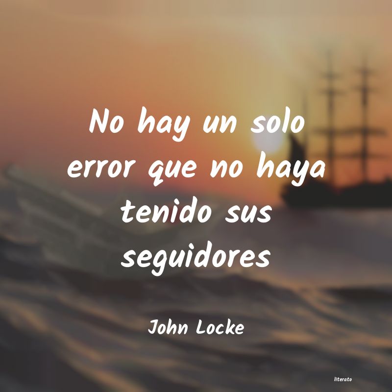 Frases de John Locke