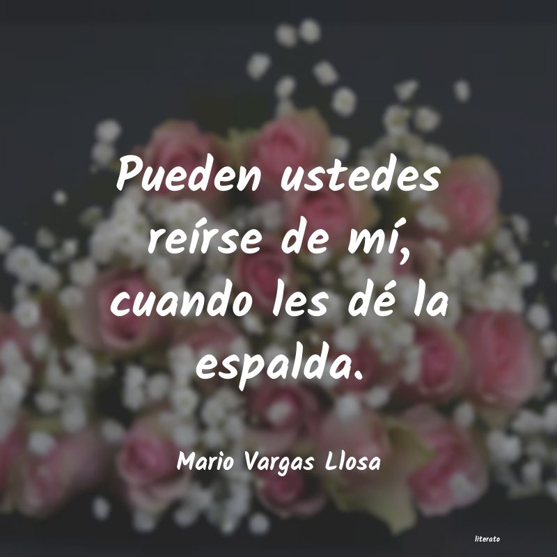 frases de Mario Vargas Llosa