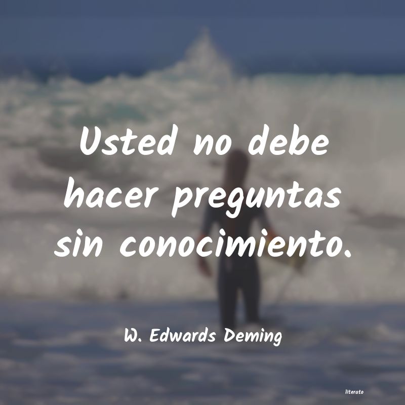 Frases de W. Edwards Deming