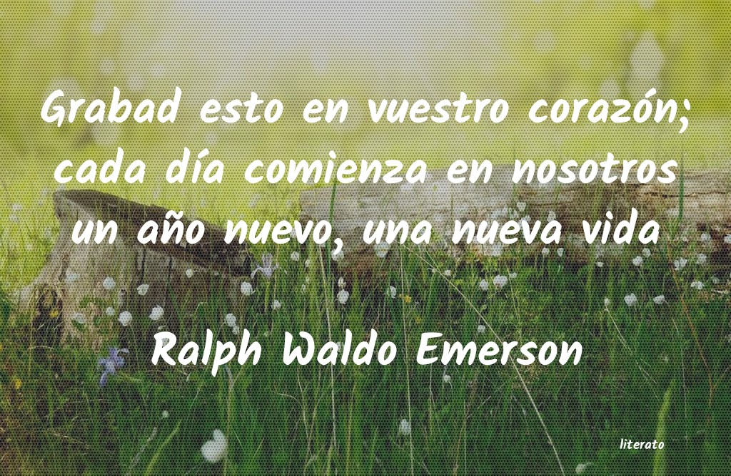 Frases de Ralph Waldo Emerson