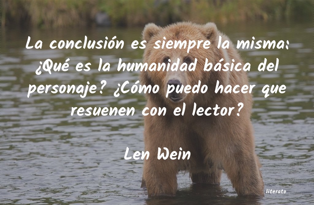 frases de Len Wein