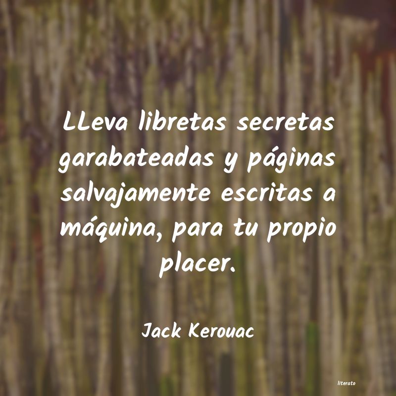 Frases de Jack Kerouac