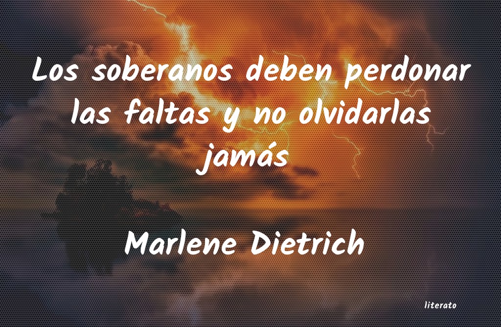 frases de Marlene Dietrich