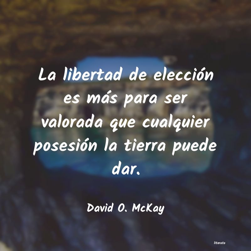 frases de David O. McKay