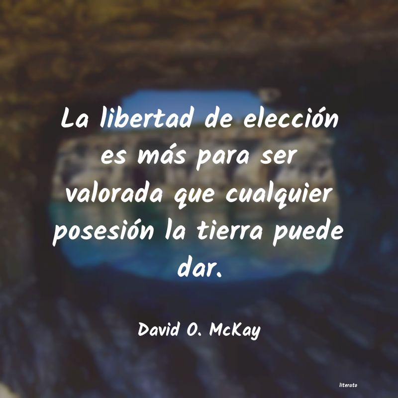 Frases de David O. McKay