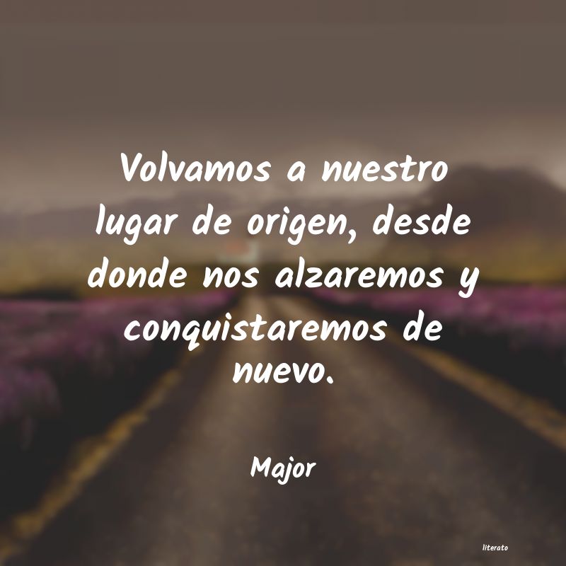 Frases de Major