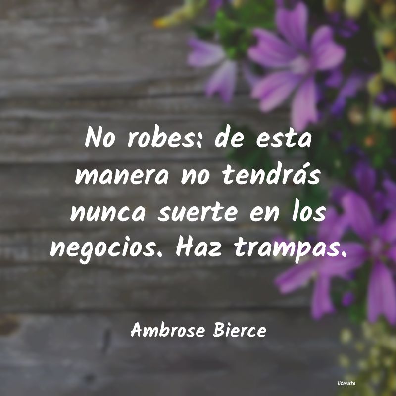 frases de Ambrose Bierce