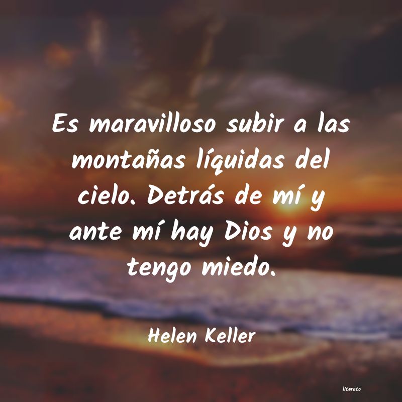 Frases de Helen Keller