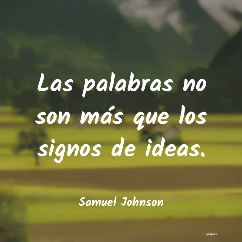 Frases de Samuel Johnson