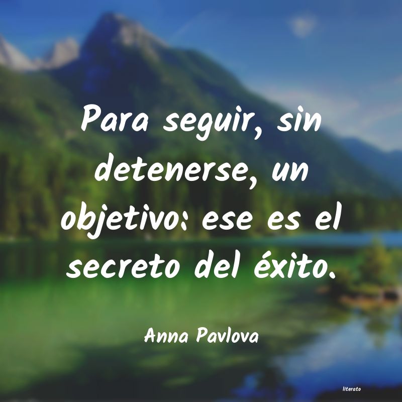 Frases de Anna Pavlova