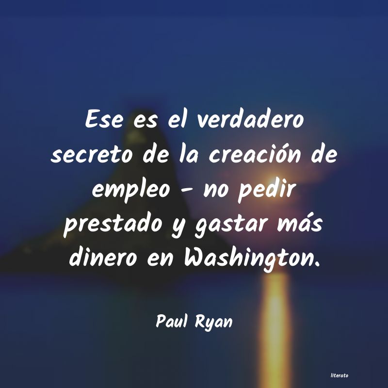 Frases de Paul Ryan