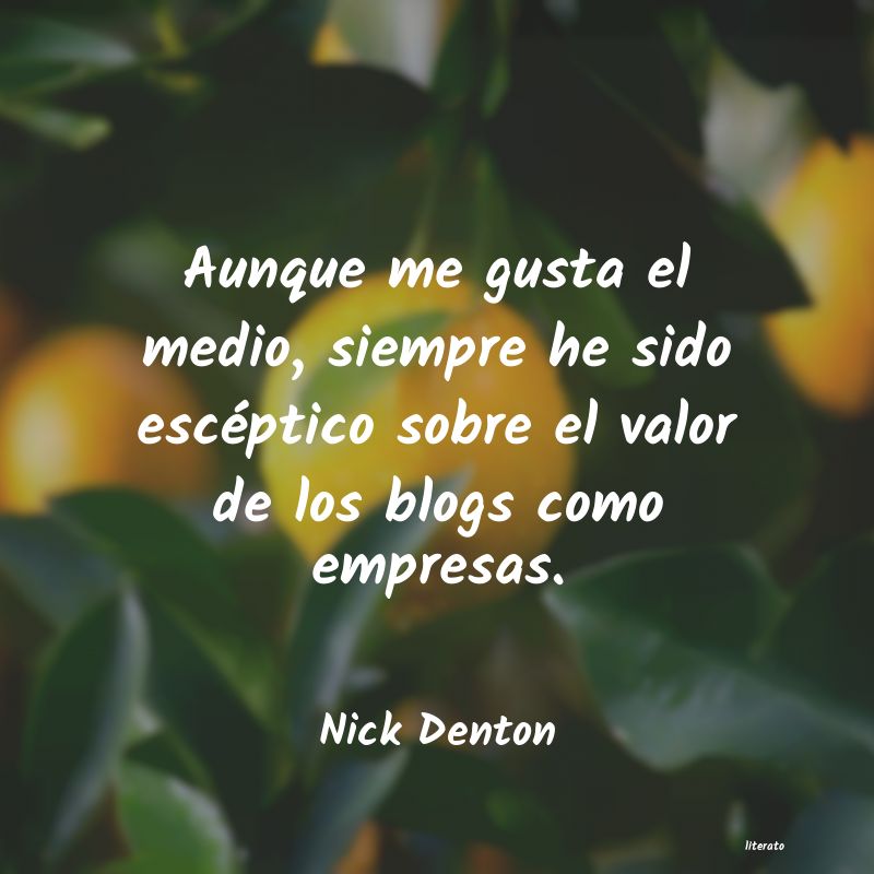 Frases de Nick Denton