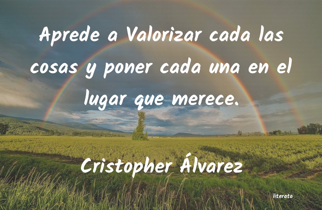 Frases de Cristopher Álvarez