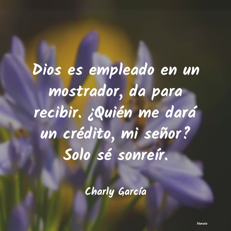 frases de Charly GarcÃa