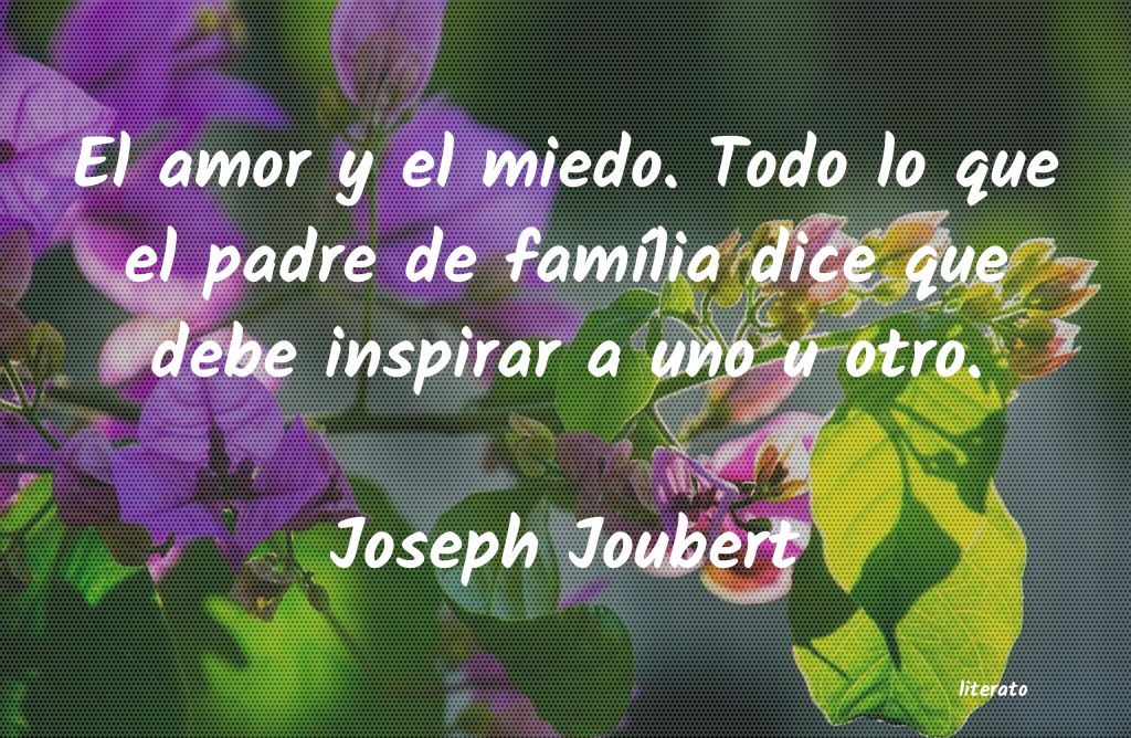 Frases de Joseph Joubert