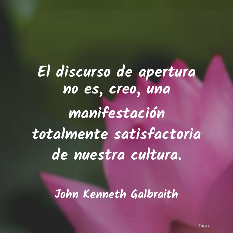 Frases de John Kenneth Galbraith