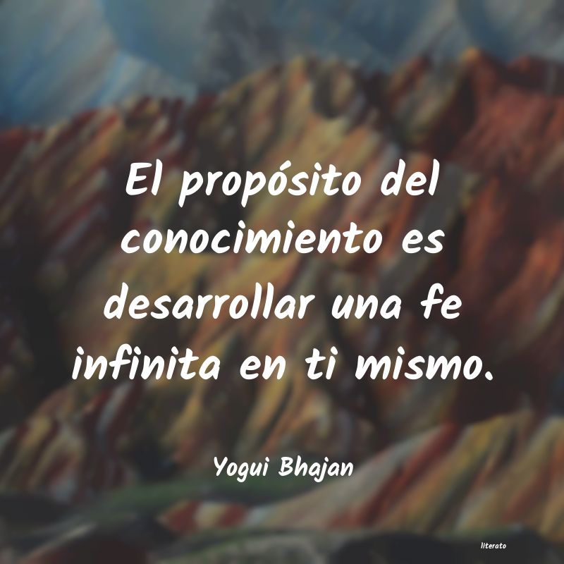 Frases de Yogui Bhajan