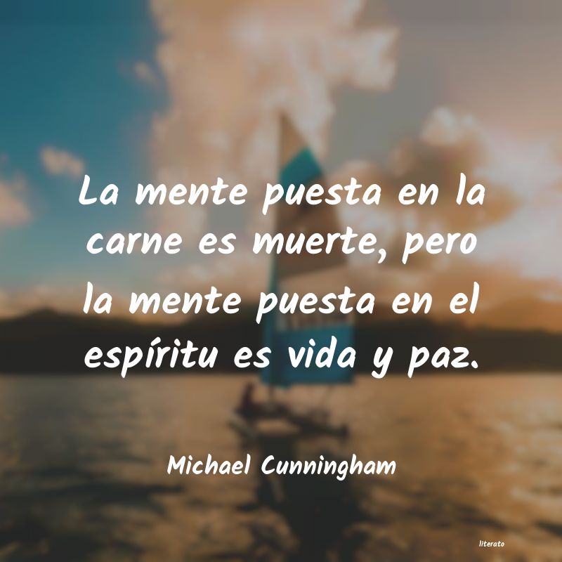 frases de Michael Cunningham