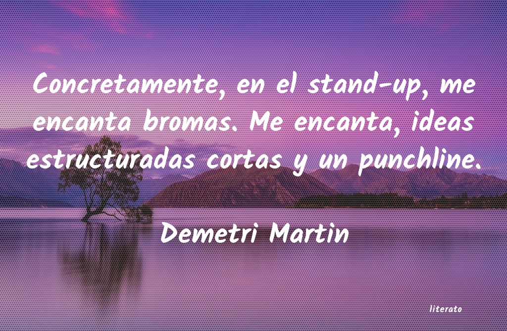 Frases de Demetri Martin