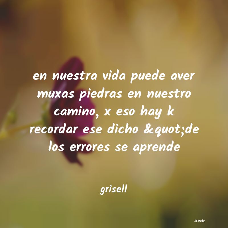 frases de grisell