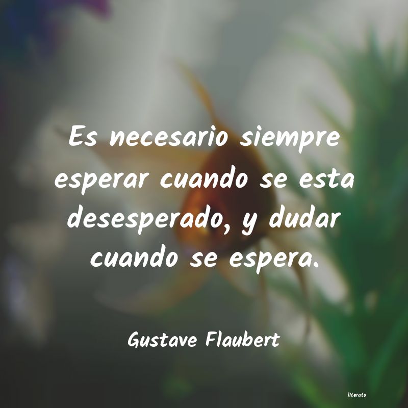 Frases de Gustave Flaubert