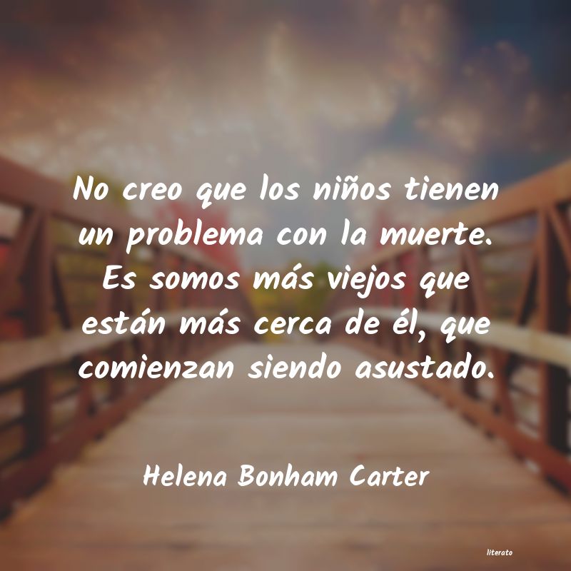 Frases de Helena Bonham Carter