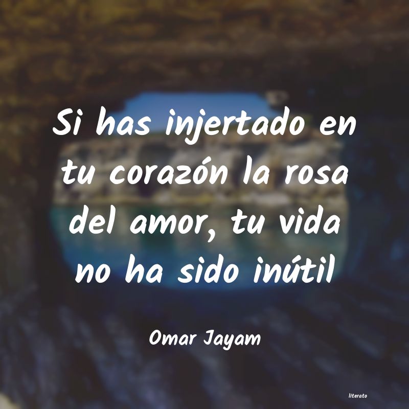 Frases de Omar Jayam