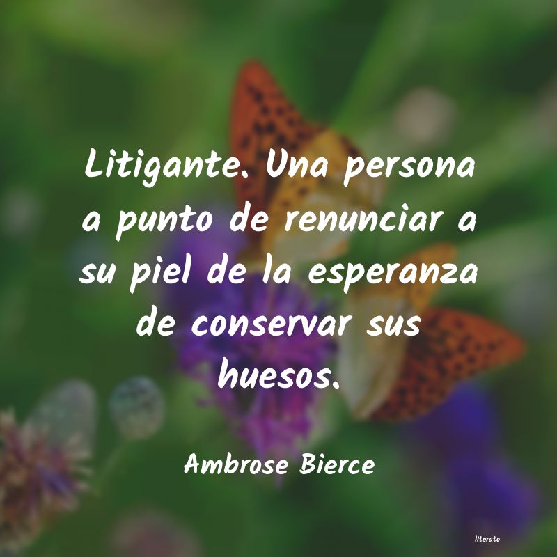frases de Ambrose Bierce