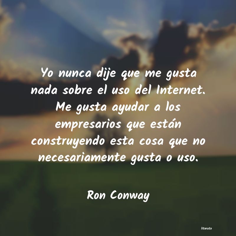 Frases de Ron Conway