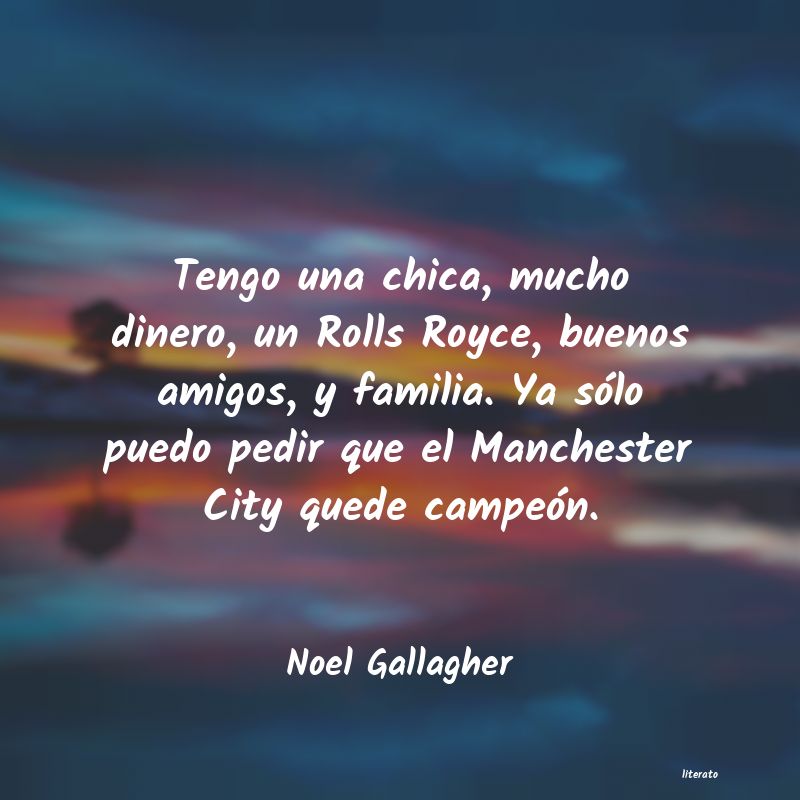 Frases de Noel Gallagher