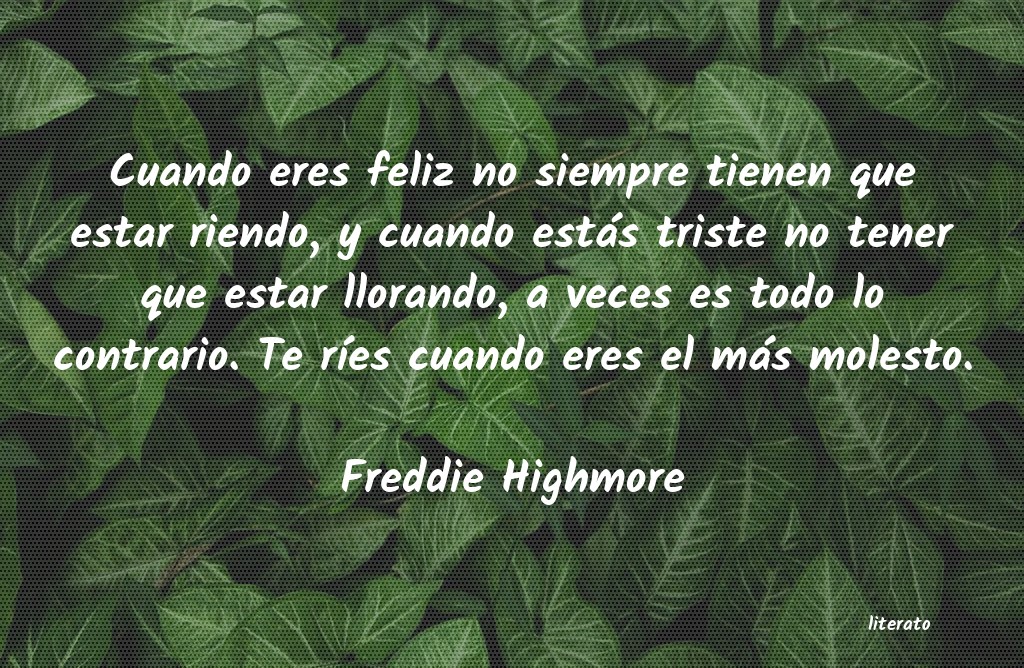 frases de Freddie Highmore