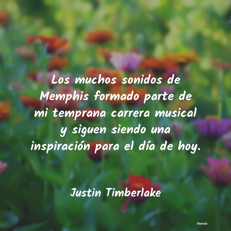 frases de Justin Timberlake