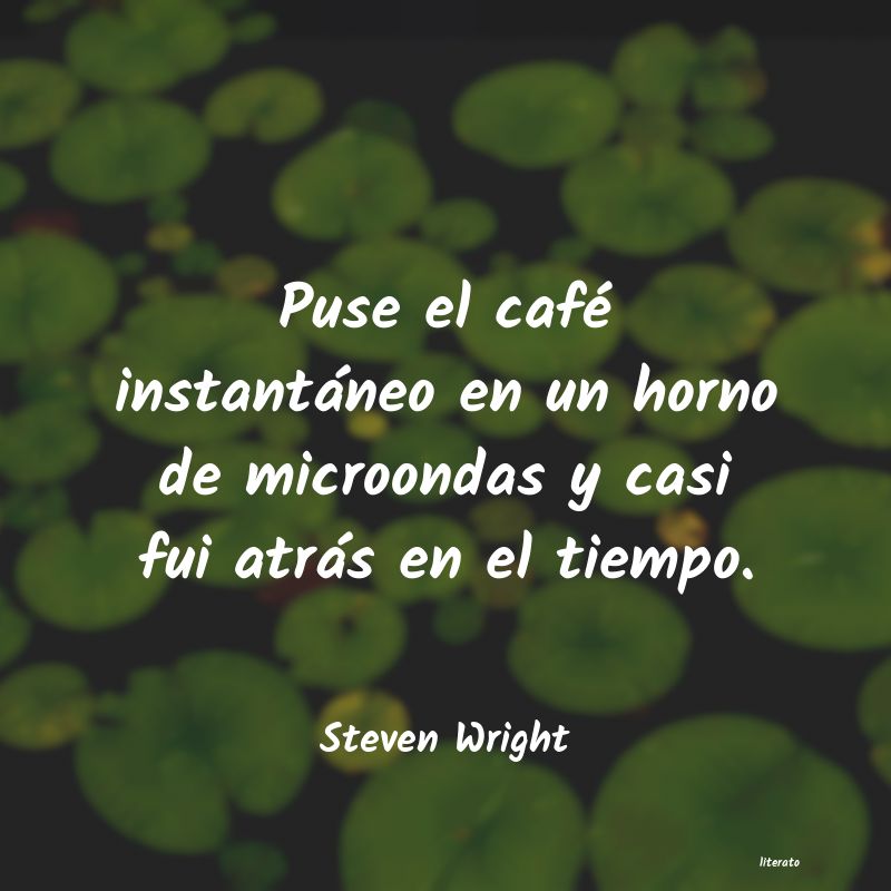 Frases de Steven Wright