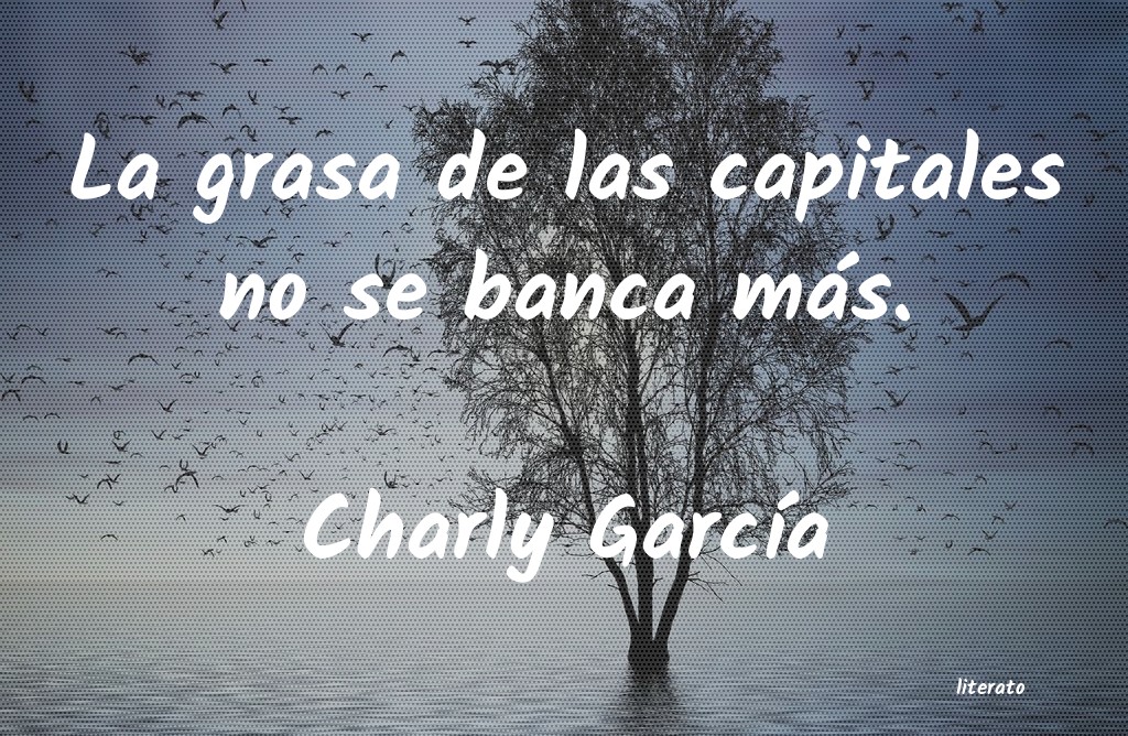 Frases de Charly García