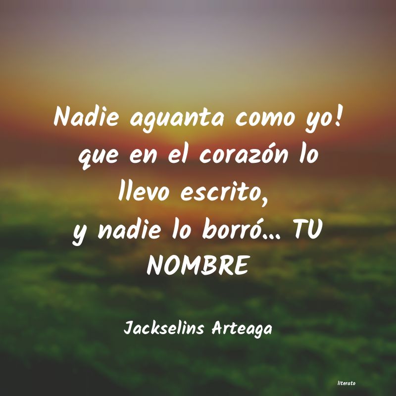 Frases de Jackselins Arteaga