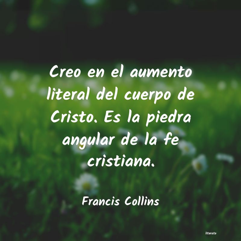 frases de Francis Collins