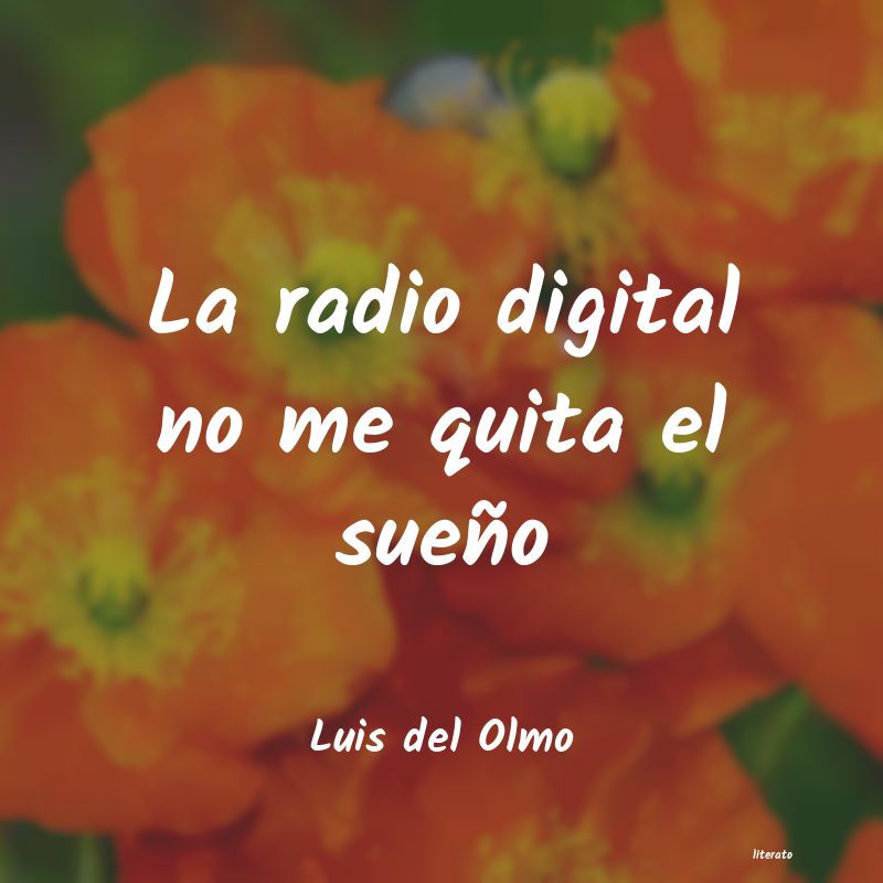 Frases de Luis del Olmo