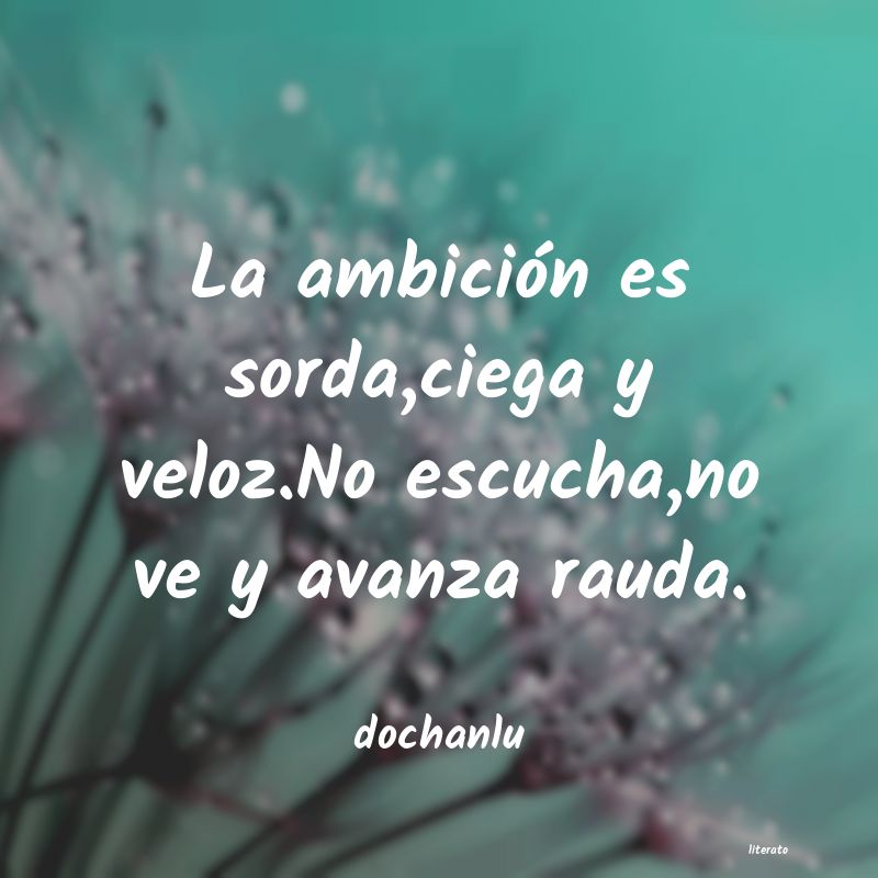 Frases de dochanlu