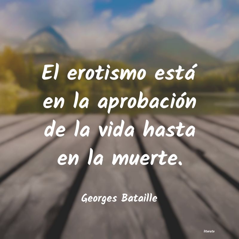 frases de Georges Bataille
